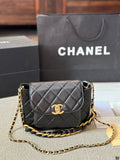 007 €110 CHANEL miniflag bag black gold bull 20*15 | album | Whatsapp：+852 6900 8591 | Supplier Product Catalog