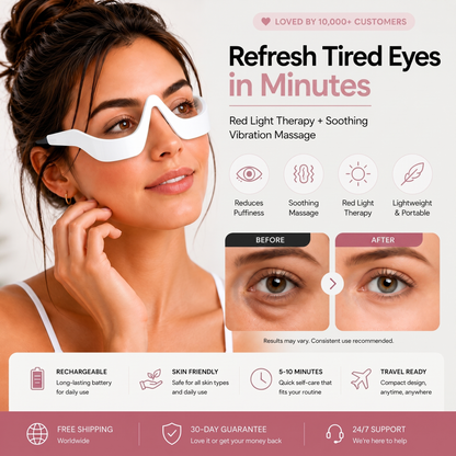 Stop looking tired every time you look in the mirror.