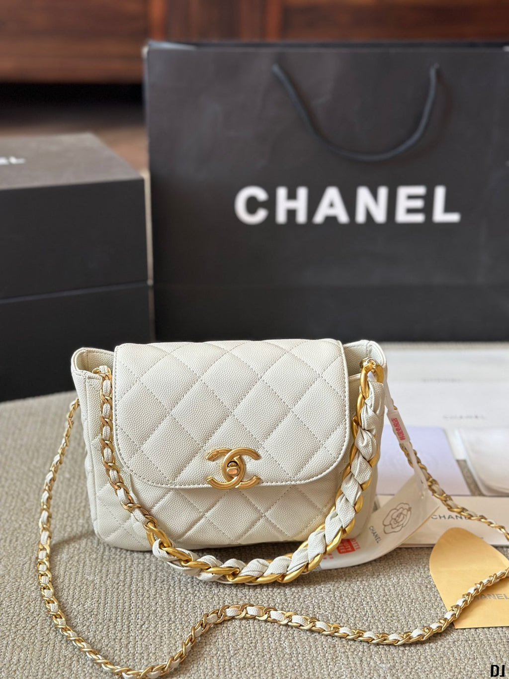 007 €110 CHANEL miniflag bag black gold bull 20*15 | album | Whatsapp：+852 6900 8591 | Supplier Product Catalog